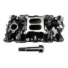 Load image into Gallery viewer, Edelbrock 2703-BP Performer EPS Intake Manifold w/Oil Fill Tube