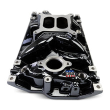Load image into Gallery viewer, Edelbrock 2716-BP Edelbrock Perf EPS Manifold for Small-Block Chevy Vortec, Black Plasma Finish