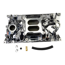 Load image into Gallery viewer, Edelbrock 2716-CP Edelbrock Perf EPS Manifold for Small-Block Chevy Vortec, Chrome Plasma Finish