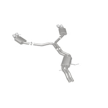 Load image into Gallery viewer, MagnaFlow Exhaust Products 16598 Sport Series Polished Cat-Back System for Select Audi S5