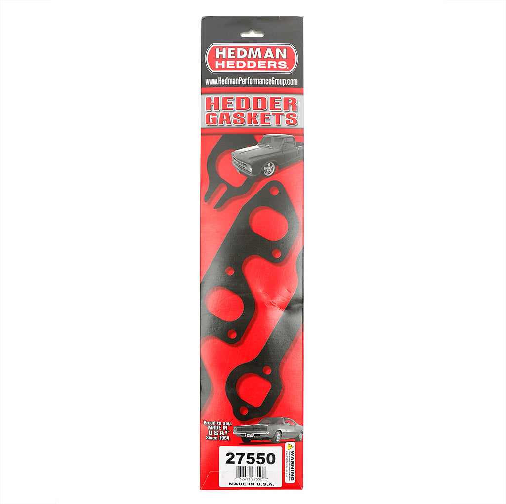 Hedman Hedders 27550 Replacement Gaskets For Hedman Chevy 396-454 Square-Port Headers