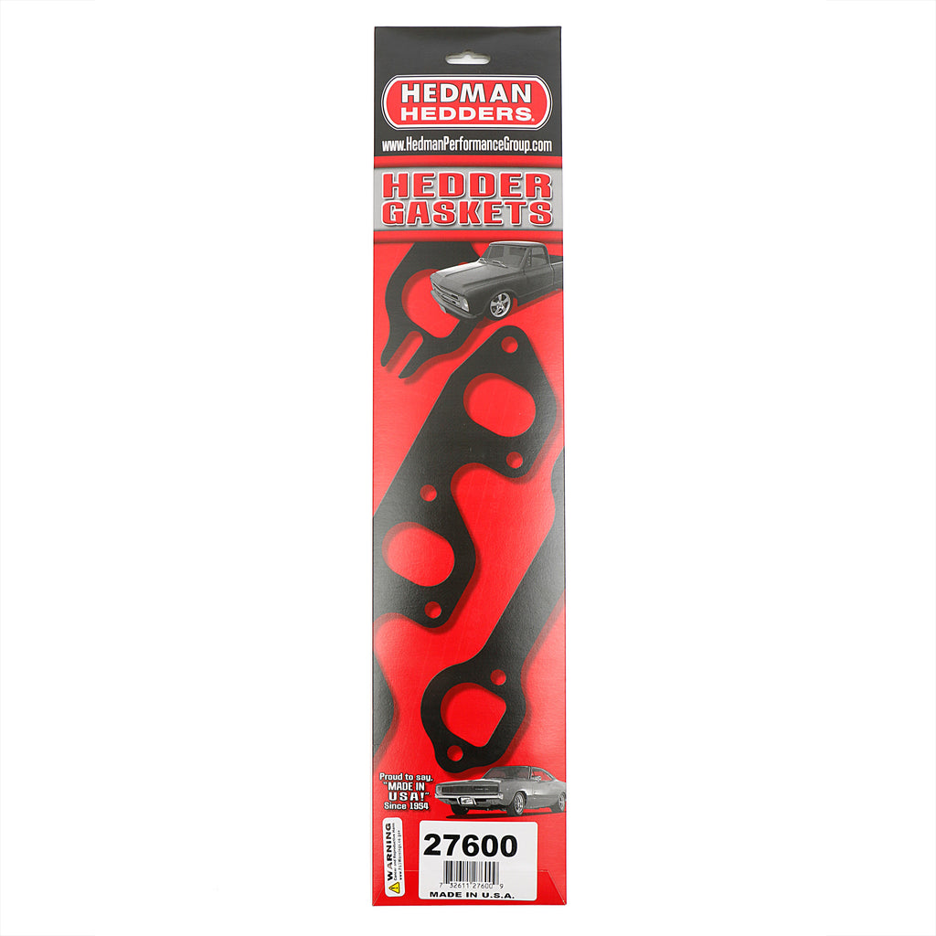 Hedman Hedders 27600 Replacement Header Gaskets For Hedman Pontiac 326-455 V8 Headers