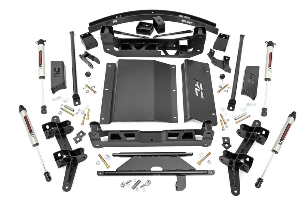 Rough Country 27670 Suspension Lift Kit w/Shocks for Select Chevrolet K1500, Chevrolet K1500 Suburban, Chevrolet Tahoe, GMC K1500, GMC K1500 Suburban, GMC Yukon
