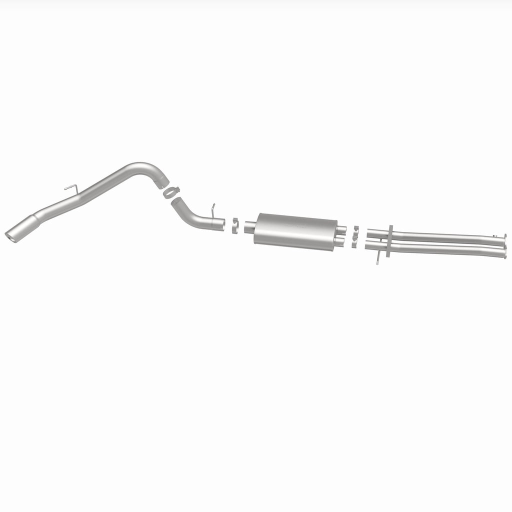 MagnaFlow Exhaust Products 15699 Street Series Polished Cat-Back System for Select Chevrolet C1500 Suburban, Chevrolet C2500 Suburban, Chevrolet K1500 Suburban, Chevrolet K2500 Suburban, GMC C1500 Suburban, GMC C2500 Suburban, GMC K1500 Suburban, GMC