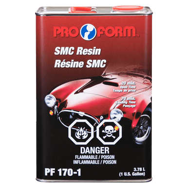 Pro Form Body Supplies PF 170-1 SMC Fiberglass Resin - 3.78L