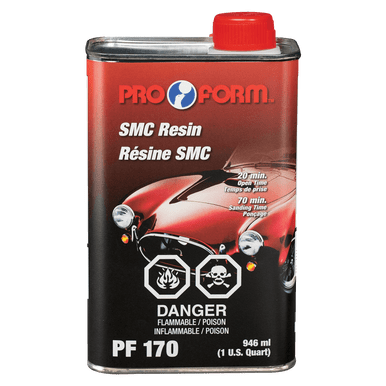 Pro Form Body Supplies PF 170 SMC Fiberglass Resin - 946mL