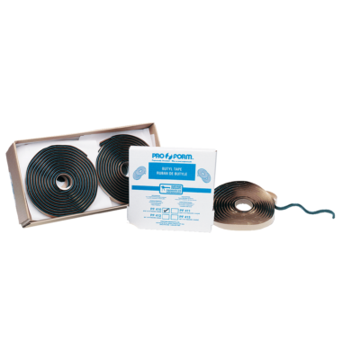 Pro Form Body Supplies PF 412 Butyl Tape, Round, 9mm x 4.5m