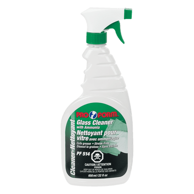 Pro Form Body Supplies PF 514 Triple Strength Glass Cleaner Spray - 650mL