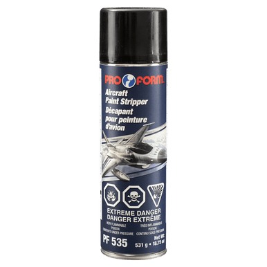 Pro Form Body Supplies PF 535 Sprayable Aircraft Paint Stripper, 531g Aerosol