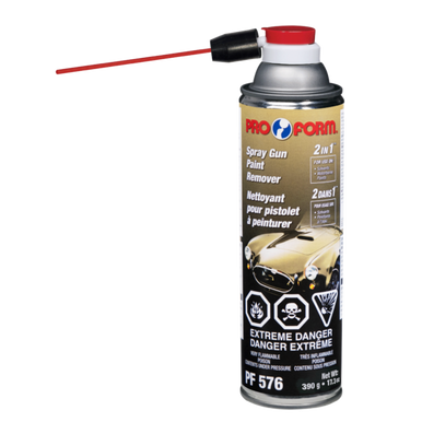 Pro Form Body Supplies PF 576 Spray Gun Paint Remover 2 in 1™ - 390g