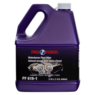 Pro Form Body Supplies PF 619-1 Waterborne Final Wipe - 3.78L
