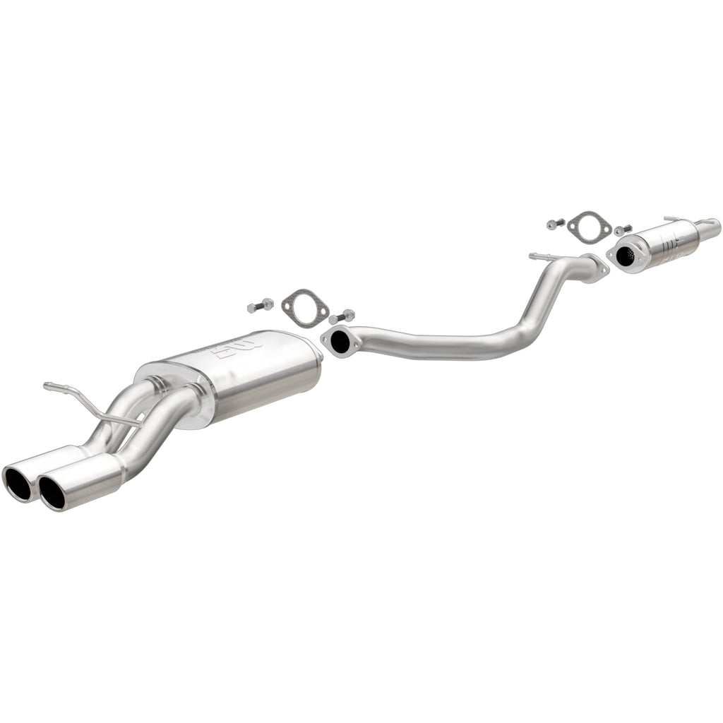MagnaFlow Exhaust Products 15648 Touring Series Polished Cat-Back System for Select Volkswagen Beetle, Volkswagen Golf