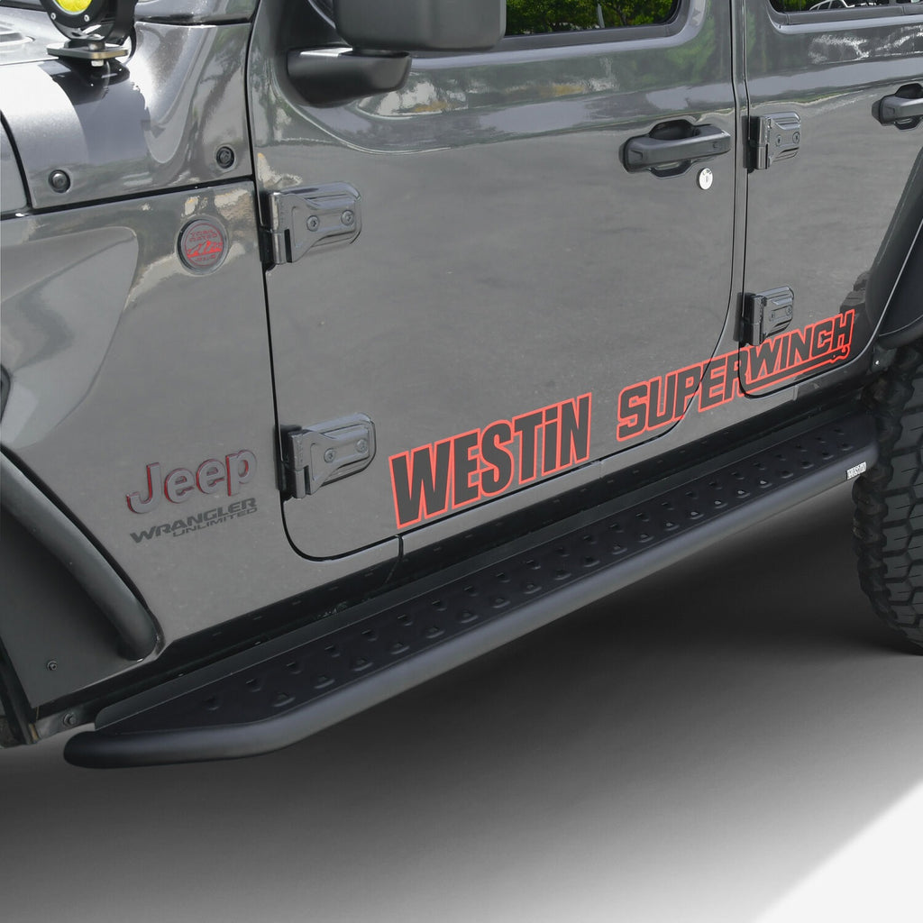 Westin 28-34065 Outlaw Running Boards for Select Jeep Wrangler