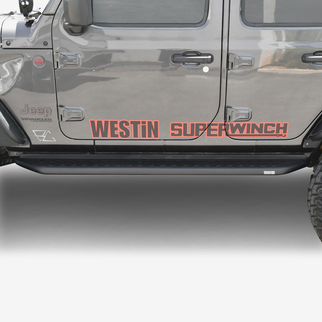 Westin 28-34065 Outlaw Running Boards for Select Jeep Wrangler