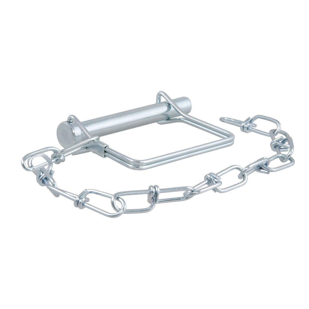 CURT 28000 3/8" Safety Pin with 12" Chain (2-3/4" Pin Length)