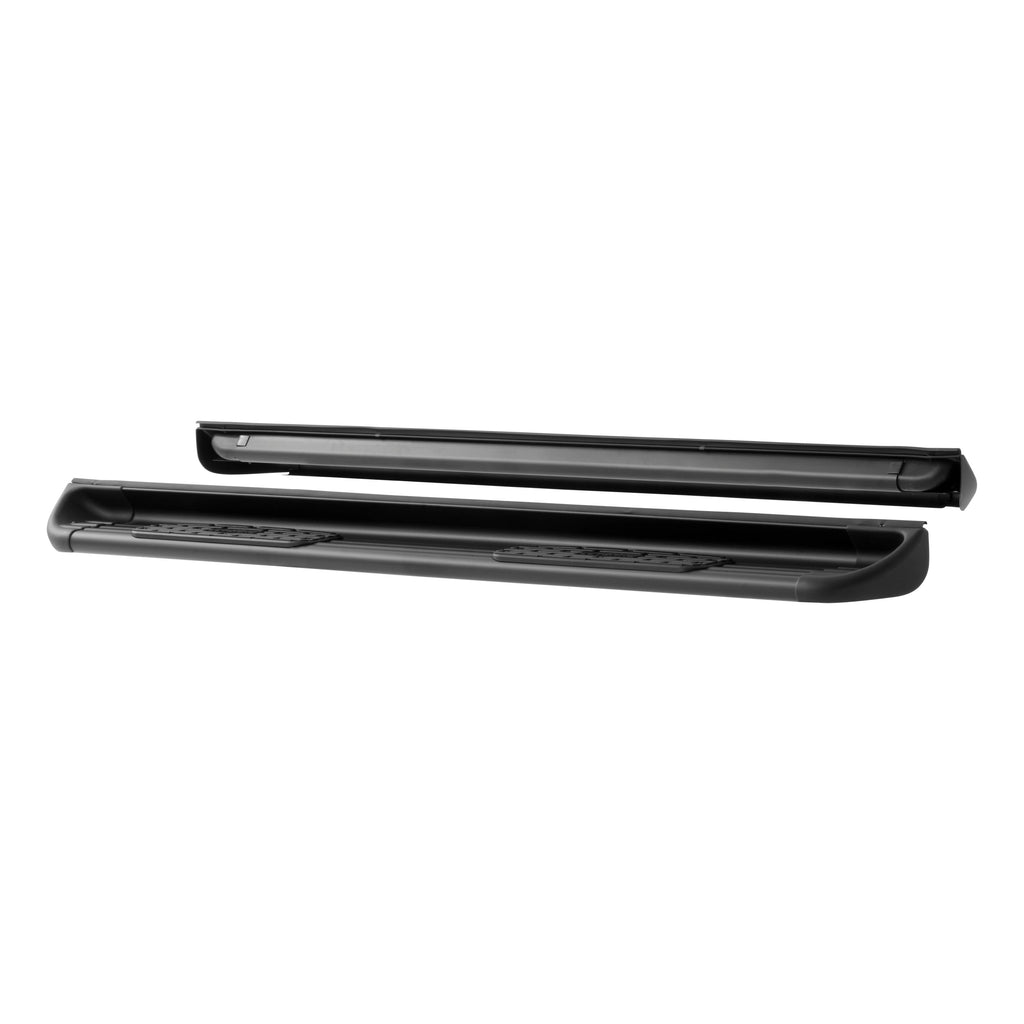 Luverne 281032-571632 Side Entry Steps-Black-Rocker Mount - Truck Part Superstore