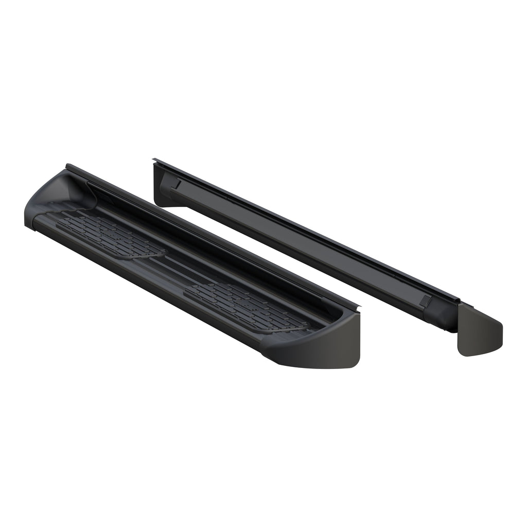 Luverne 281040 Black Stainless Steel Side Entry Steps (No Brackets) - Truck Part Superstore