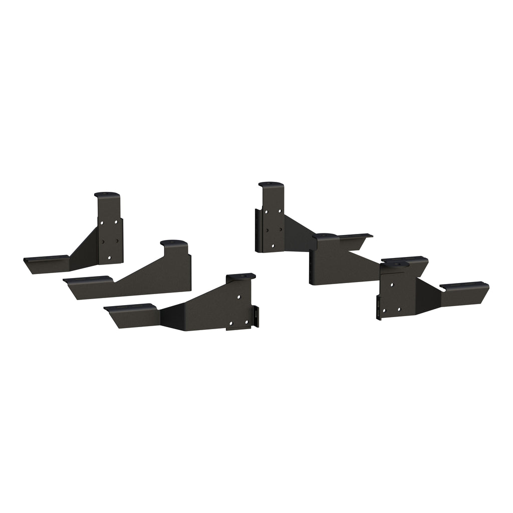Luverne 281143-571743 Side Entry Steps-Black-Body Mount - Truck Part Superstore