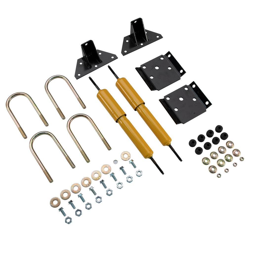 CURT 281281 Heavy-Duty Shock Mount Kit, Fits 3" Axle Tube
