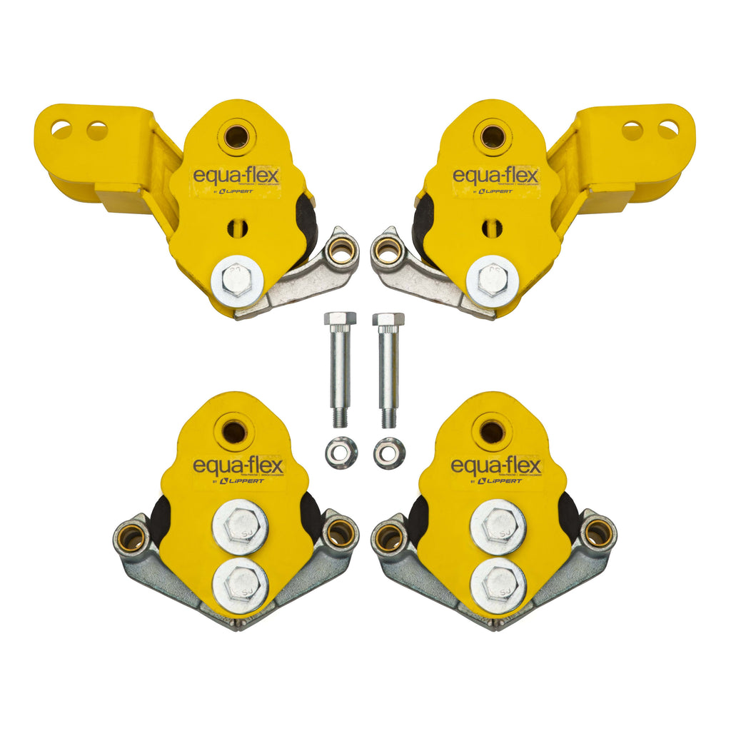 CURT 281314 Equa-Flex® Rubberized Equalizer Triple Axle Kit, 3,000 to 6,000 lbs.