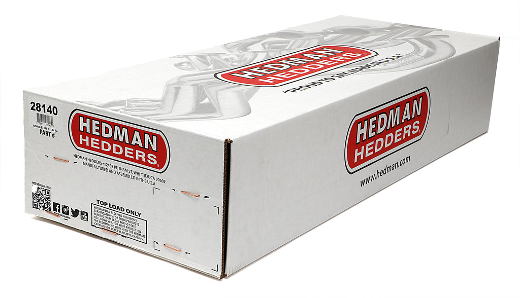 Hedman Hedders 28140 Uncoated Long 3-Tube Headers for 1967-81 Pontiac Firebird with Pontiac V8 for Select Pontiac Firebird, Pontiac GTO, Pontiac Grand Am, Pontiac Grand Prix, Pontiac LeMans, Pontiac Tempest