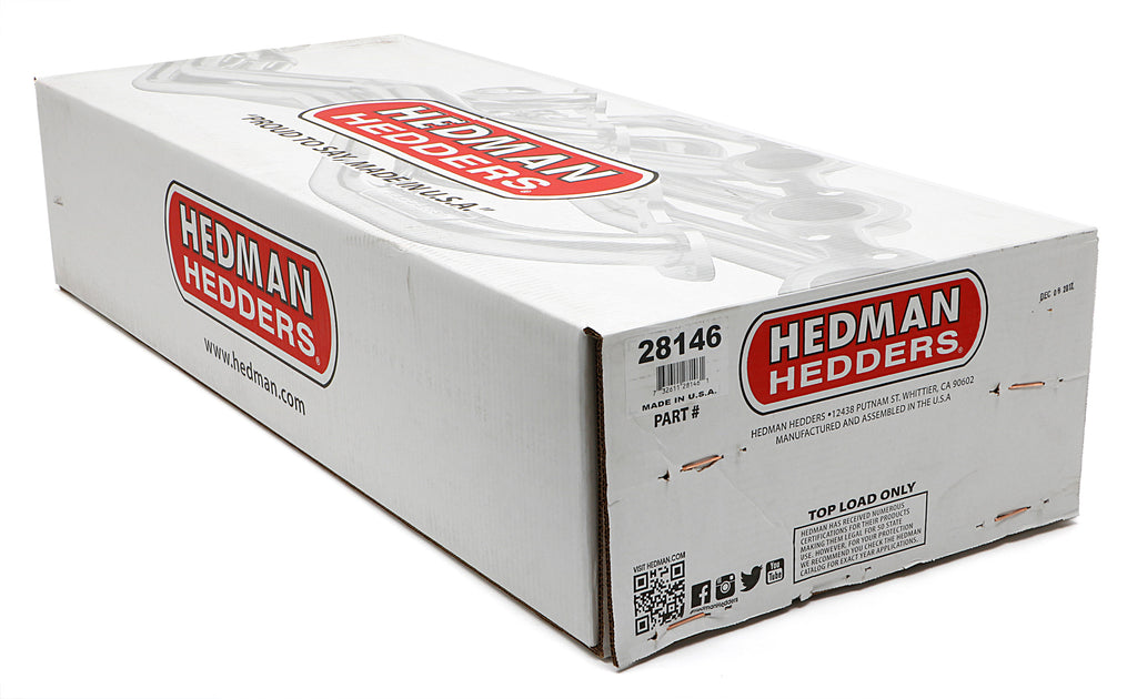 Hedman Hedders 28146 Silver Long 3-Tube Headers for 1967-81 Pontiac Firebird with Pontiac V8 for Select Pontiac Firebird, Pontiac GTO, Pontiac Grand Am, Pontiac Grand Prix, Pontiac LeMans, Pontiac Tempest