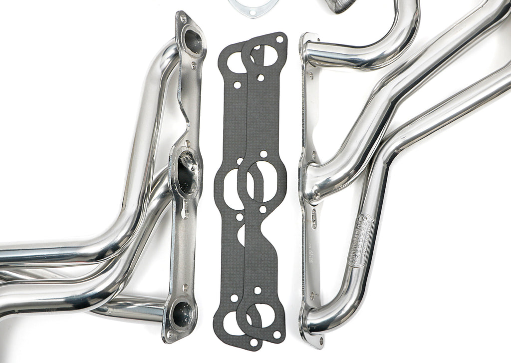 Hedman Hedders 28146 Silver Long 3-Tube Headers for 1967-81 Pontiac Firebird with Pontiac V8 for Select Pontiac Firebird, Pontiac GTO, Pontiac Grand Am, Pontiac Grand Prix, Pontiac LeMans, Pontiac Tempest