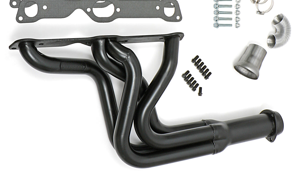 Hedman Hedders 28150 Uncoated Long 4-Tube Headers for 1970-81 Pontiac Firebird with Pontiac V8 for Select Pontiac Firebird