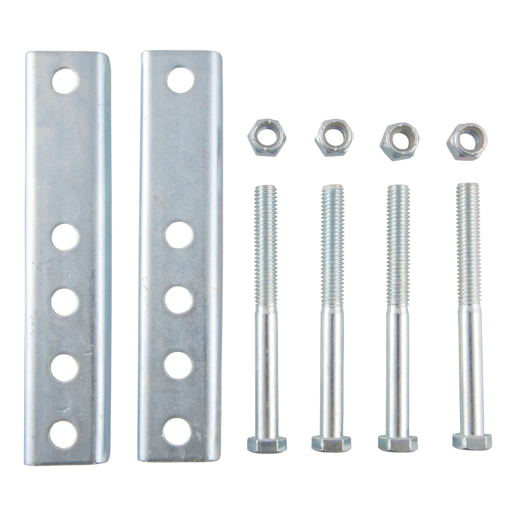 CURT 28156 Marine Jack with Dual 6" Wheels (1,500 lbs, 10" Travel, Packaged)