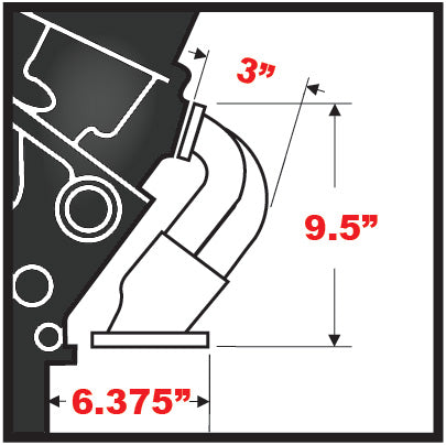 Hedman Hedders 28170 Uncoated Headers For 1964-72 GTO or LeMans With Pontiac V8 for Select Pontiac GTO, Pontiac LeMans, Pontiac Tempest