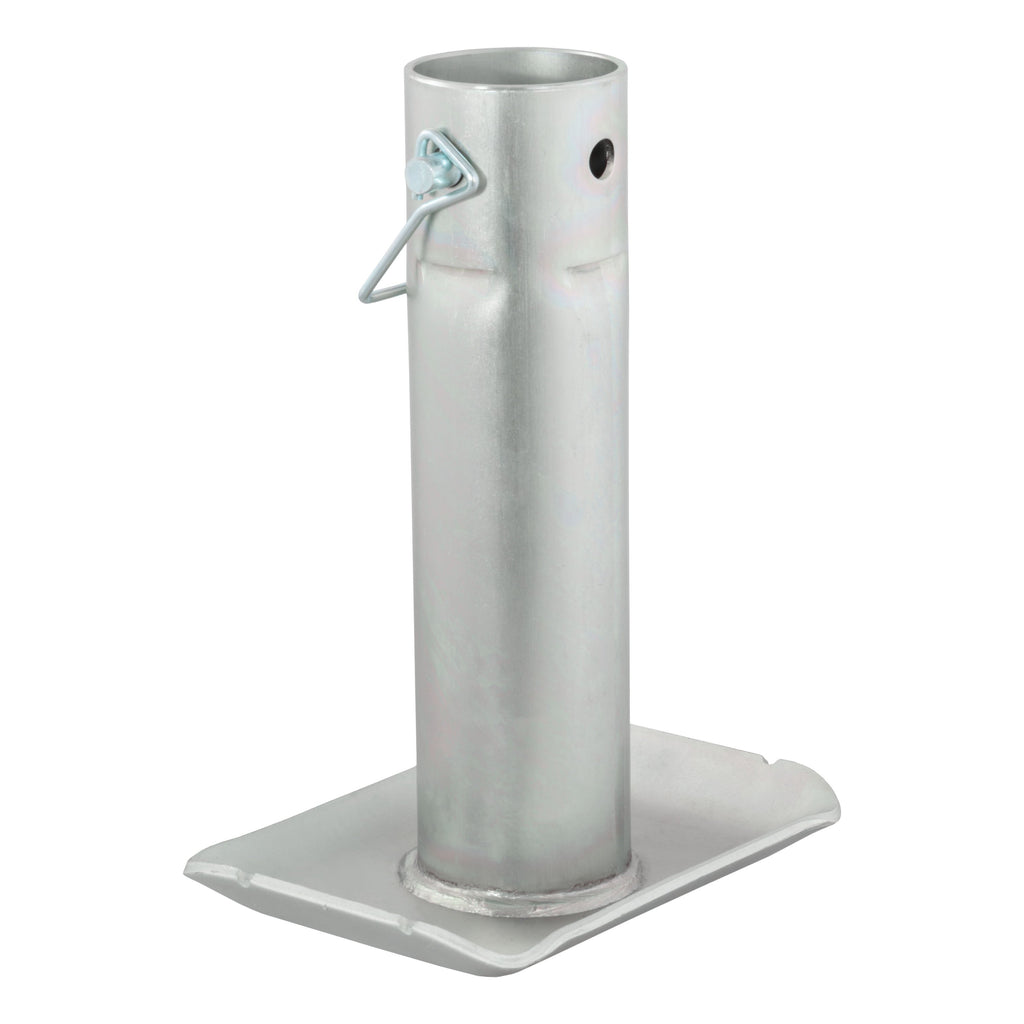 CURT 28274 Pin-On Jack Foot (Fits 2" Tube, 2,000 lbs, 8-1/2" Height)