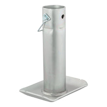 Load image into Gallery viewer, CURT 28275 Pin-On Jack Foot (Fits 2" Tube, 2,000 lbs, 8-1/2" Height, Packaged)