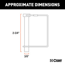 Load image into Gallery viewer, CURT 28279 3/8" Safety Pin (2-3/4" Pin Length, Packaged)