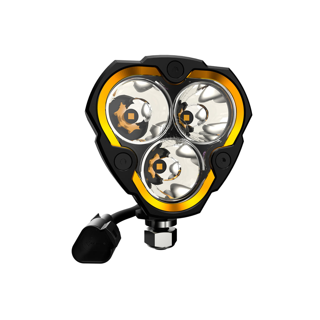KC HiLiTES 282 KC FLEX ERA 3 LED 3.5in Spot 2-Light System Universal
