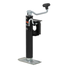 Load image into Gallery viewer, CURT 28301 Bracket-Mount Swivel Jack with Top Handle (2,000 lbs, 10" Travel, Packaged)