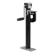 Load image into Gallery viewer, CURT 28306 Bracket-Mount Swivel Jack with Side Handle (2,000 lbs, 15" Travel)