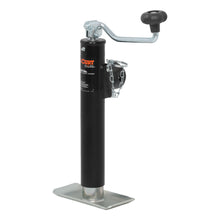 Load image into Gallery viewer, CURT 28320 Pipe-Mount Swivel Jack with Top Handle (2,000 lbs, 10" Travel)