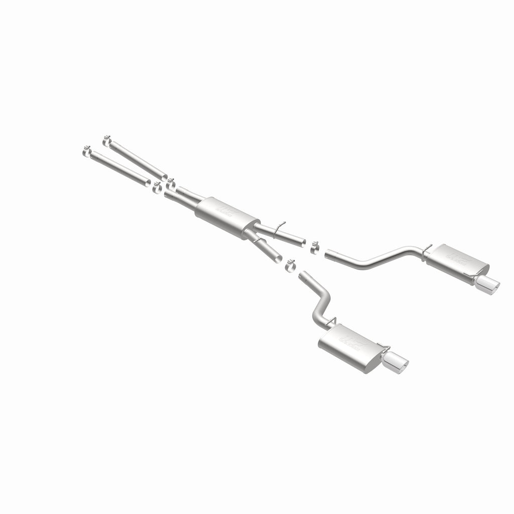MagnaFlow Exhaust Products 15628 Street Series Polished Cat-Back System for Select Dodge Charger, Dodge Magnum