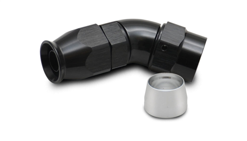 Vibrant Performance 28410 45 Degree High Flow Hose End Fitting