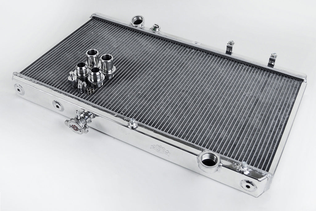 CSF Cooling - Racing & High Performance Division 2850K K-Swap 92-00 Honda Civic / 94-01 Acura Integra All-Aluminum Radiator for Select Acura Integra, Honda Civic