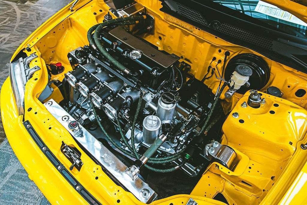 CSF Cooling - Racing & High Performance Division 2850K K-Swap 92-00 Honda Civic / 94-01 Acura Integra All-Aluminum Radiator for Select Acura Integra, Honda Civic