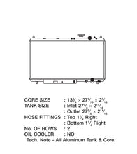 Load image into Gallery viewer, CSF Cooling - Racing &amp; High Performance Division 2850 94-01 Acura Integra All-Aluminum Radiator (Discontinued) for Select Acura Integra