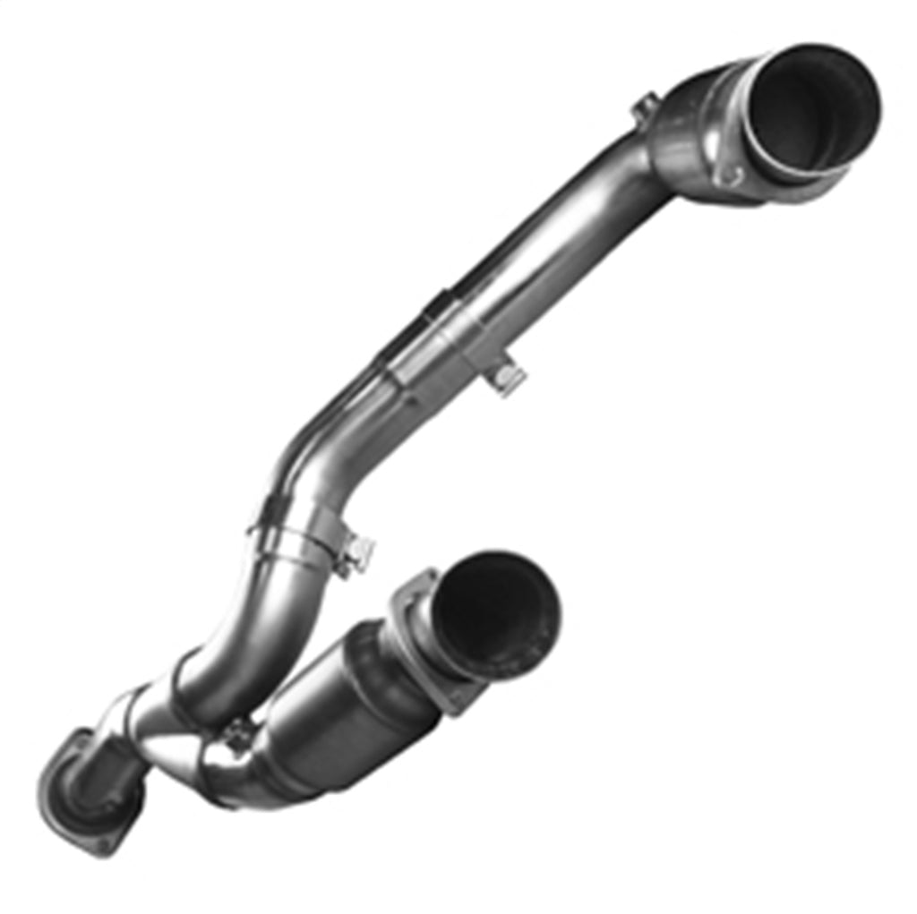 Kooks Custom Headers 28513300 3in. Stainless GREEN Catted Y-Pipe. 1999-2006 GM Truck/SUV 4.8L/5.3L. for Select Chevrolet Avalanche 1500, Chevrolet Silverado 1500, Chevrolet Suburban 1500, Chevrolet Tahoe, GMC Sierra 1500, GMC Yukon