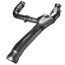 Load image into Gallery viewer, Kooks Custom Headers 28553200 3in. SS Catted Y-Pipe. 2009-2013 GM Truck 4.8L/5.3L. Connects to OEM. for Select Chevrolet Silverado 1500, Chevrolet Suburban 1500, Chevrolet Tahoe, GMC Sierra 1500, GMC Yukon, GMC Yukon XL