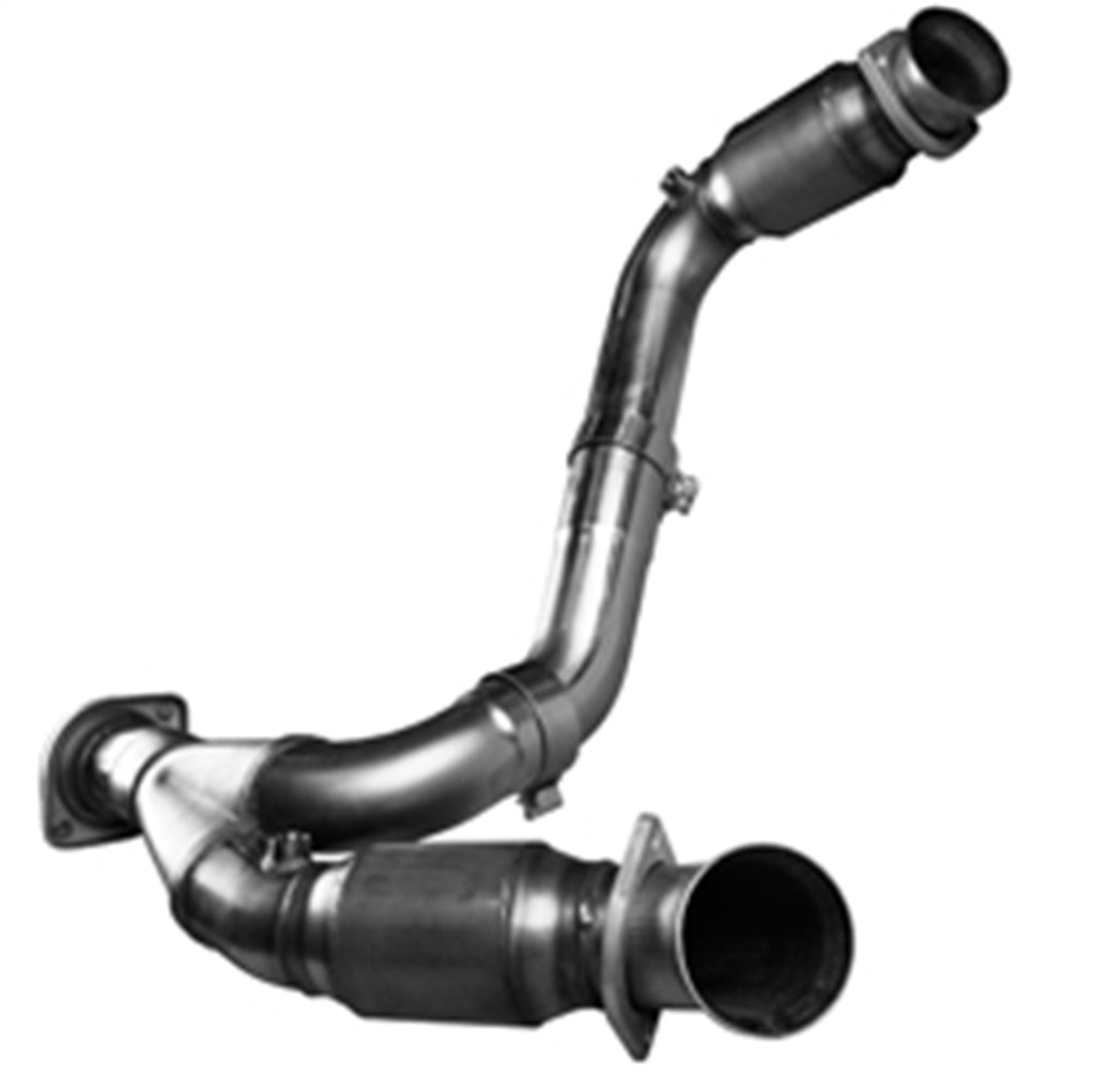 Kooks Custom Headers 28563200 3in. SS Catted Y-Pipe. 2009-2010 GM Truck 6.2L. Connects to OEM. for Select Chevrolet Silverado 1500, GMC Sierra