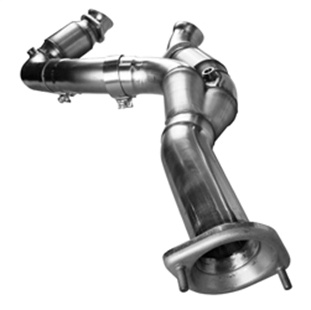 Kooks Custom Headers 28563200 3in. SS Catted Y-Pipe. 2009-2010 GM Truck 6.2L. Connects to OEM. for Select Chevrolet Silverado 1500, GMC Sierra