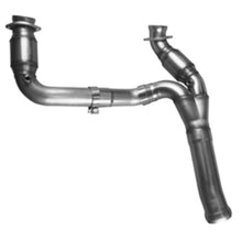 Load image into Gallery viewer, Kooks Custom Headers 28573300 3in. SS GREEN Catted Y-Pipe. 2011-2013 GM Truck 6.2L. Connects to OEM. for Select Chevrolet Silverado 1500, GMC Sierra 1500, GMC Yukon, GMC Yukon XL
