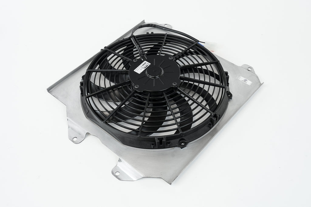 CSF Cooling - Racing & High Performance Division 2858F 92-00 Civic All-Aluminum Fan Shroud w/ 12-inch SPAL Fan
