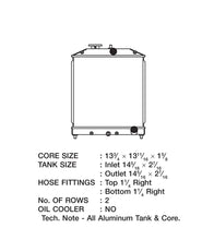 Load image into Gallery viewer, CSF Cooling - Racing &amp; High Performance Division 2858 92-00 Honda Civic (VTEC) incl. Del Sol All-Aluminum Radiator (Discontinued) for Select Honda Civic, Honda Civic del Sol