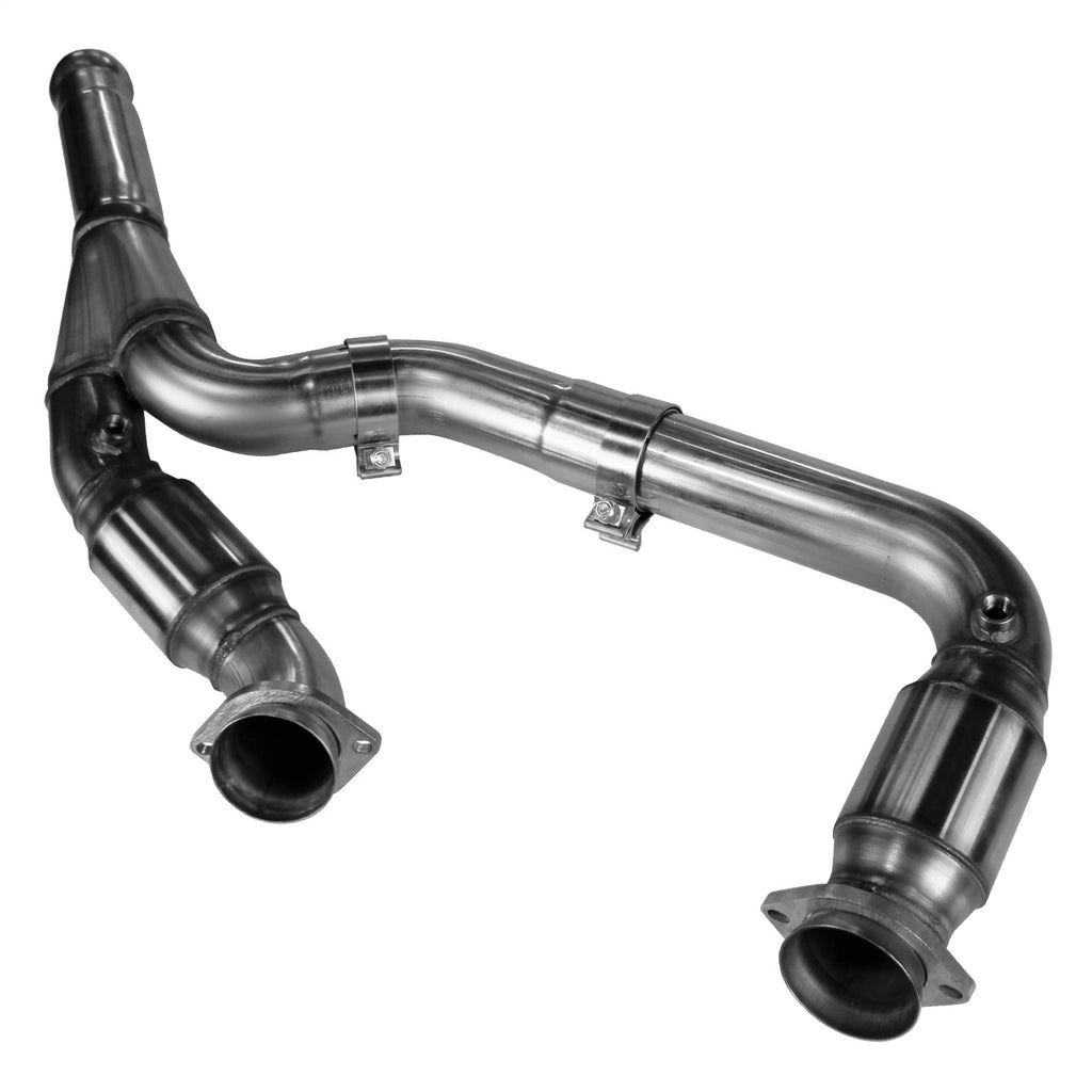 Kooks Custom Headers 28603300 3in. Stainless GREEN Catted Y-Pipe. 2014-2019 GM Truck/2015-2020 SUV 5.3L. for Select Chevrolet Silverado 1500, Chevrolet Suburban, Chevrolet Tahoe, GMC Sierra 1500, GMC Yukon, GMC Yukon XL